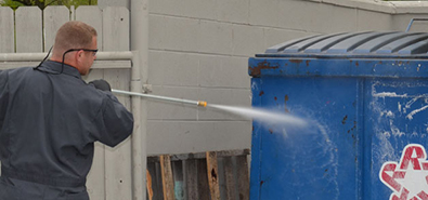 dumpster cleaning