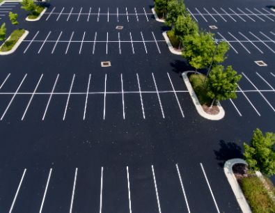 parking lot cleaning